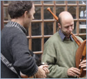 Photo: Musicians - Maison de Granit, Treguiers, France